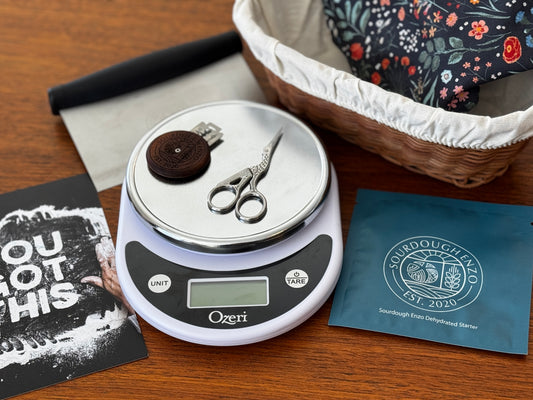 Artisanal Sourdough Kit with Sourdough Starter