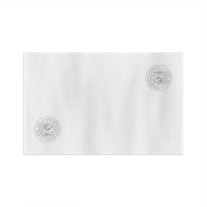 Embroidered Seal Microfiber Tea Towel — Soft Absorbent Kitchen Cloth