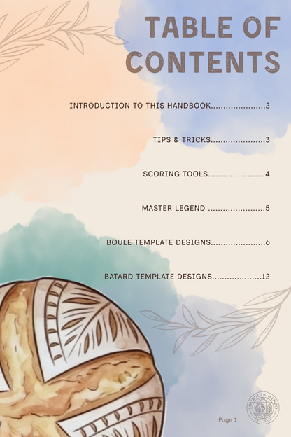The Art of the Score - The Essential Sourdough Bread Scoring E-book